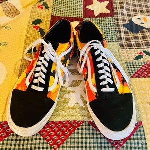 Vans Old Skool 'Flame' Skate Shoes